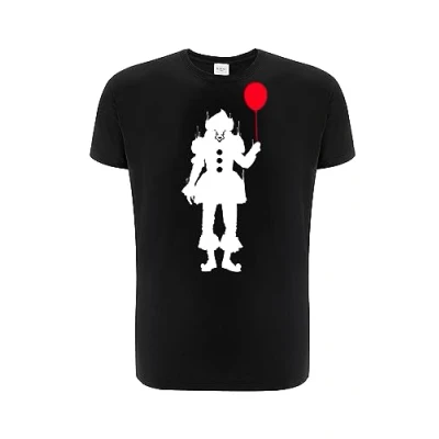 Afbeelding van ERT GROUP Origineel en officieel gelicentieerd Horror Black T shirt voor heren, It 016, eenzijdig bedrukt, maat M, 016 Zwart, M