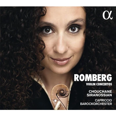 Afbeelding van Chouchane Siranossian Capriccio Barockorchester Romberg: Violin Concertos (CD)