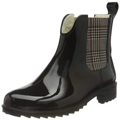 Afbeelding van Rieker Dames P8280 Chelsea laarzen, zwart 37 EU, zwart, EU