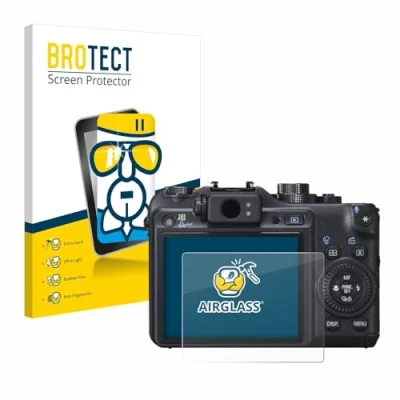 Afbeelding van BROTECT Screenprotector voor Canon PowerShot G10 Folie Beschermfolie Beschermglas transparant