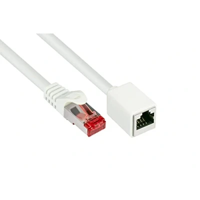 Afbeelding van S/FTP CAT6 Gigabit netwerk verlengkabel / zwart 10 meter
