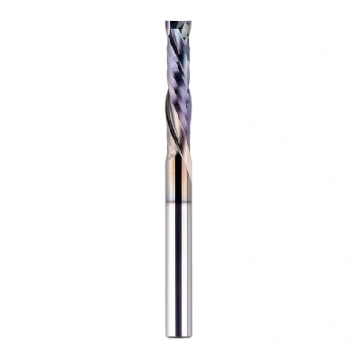 Afbeelding van SpeTool Spiraalgroeffrees, 6 mm schacht, compressie, 32 snijlengte, spiraalfrees, CNC frees, VHM schachtfrees, TAC coating, frees voor bovenfrees, houtfrees, router, bit, langgatfrees, hout