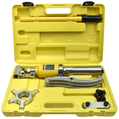 Afbeelding van GEKO Hydraulische trekker set 5 ton verstelbare poten 2/3 klauwen 50 200 mm capaciteit