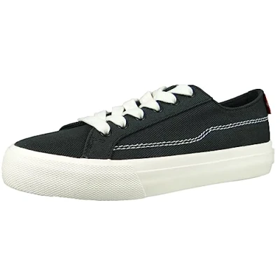Afbeelding van Levi&#039;s Decon Lace S dames Sneaker, Regular Black, 38 EU