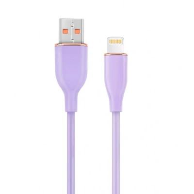 Afbeelding van USB A naar Lightning Kabel Premium 1,5 meter Paars
