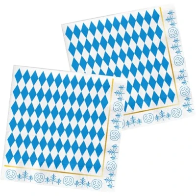 Afbeelding van Folat Servetten Oktober Beer Festival 33 x cm 20 stuks.