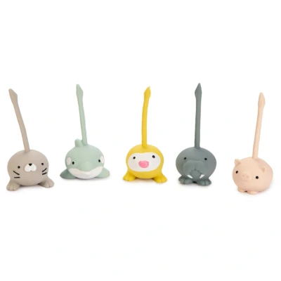 Afbeelding van Beeztees Puppy Mini Tails Hondenspeelgoed 5.8x5.6x12.6 cm 27 g Assorti