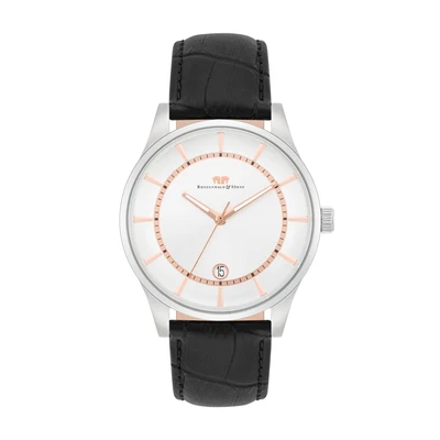 Afbeelding van Rhodenwald &amp; Söhne SÖHNE Quarz Horloge, Heren, Maat: One Size, Schwarz