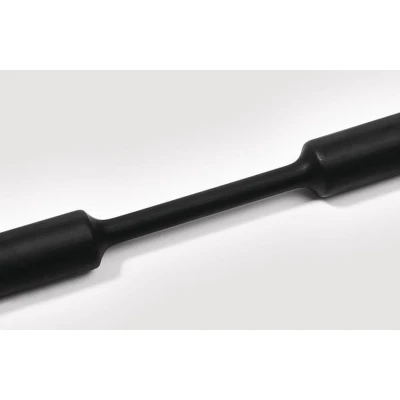 Afbeelding van HellermannTyton 319 00150 Krimpkous zonder lijm Zwart 1.50 mm 0.50 Krimpverhouding:3:1 1 m