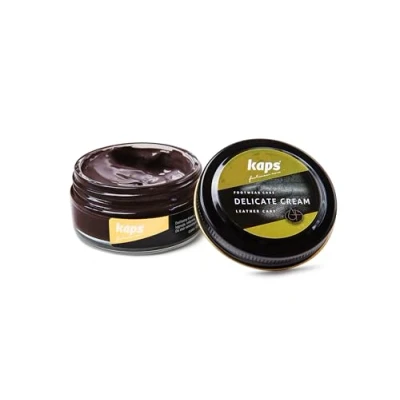 Afbeelding van Kaps Schoencreme schoensmeer verzorgt het Leer en geeft glans (169) Oud 50ml