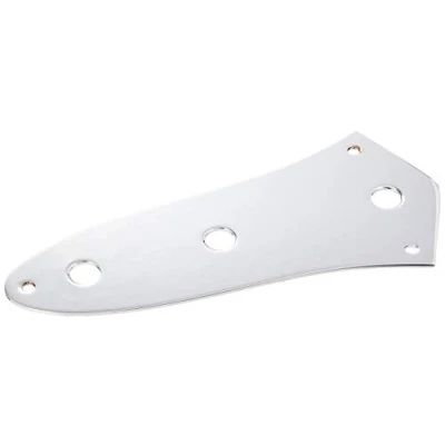 Afbeelding van Fender Control Plate &#039;62 Jazz bas 3 Hole Chrome Basgitaaronderdeel