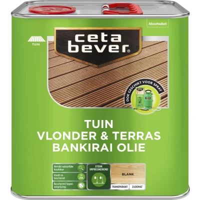 Afbeelding van Ceta Bever Vlonder &amp; Terrasolie Bankirai UV Proof olie