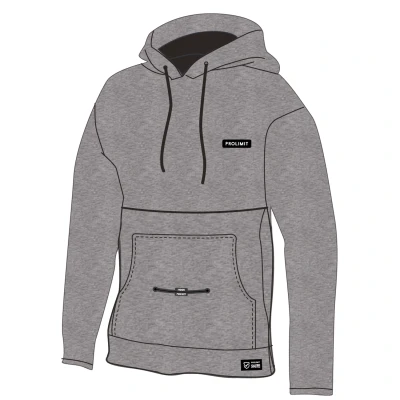 Afbeelding van Prolimit Hoodie Men Neoprene Mercury Grey M Grijs