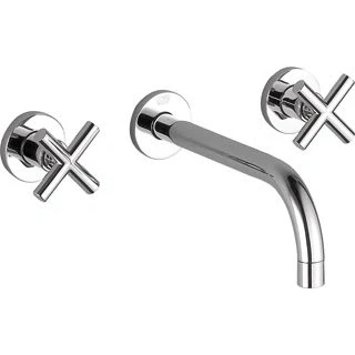 Afbeelding van Dornbracht Tara afbouwdeel voor 3 gats wandkraan sprong 240mm