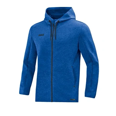 Afbeelding van JAKO Jas met kap Premium Basics Royal gemeleerd