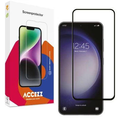 Afbeelding van Screenprotector Samsung Galaxy A54 (5G): Accezz Gehard Glass Full Cover