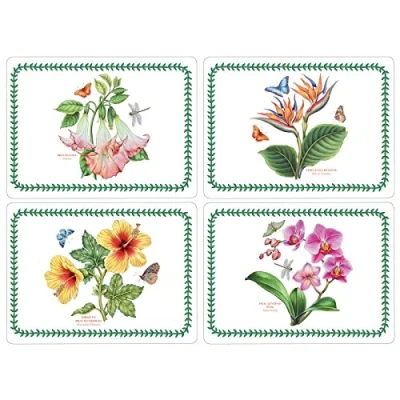 Afbeelding van Exotic Botanische tuin tafelonderlegger 4 stuks (m)