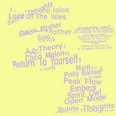 Afbeelding van Lord of the Isles Subtle Thoughts (LP)
