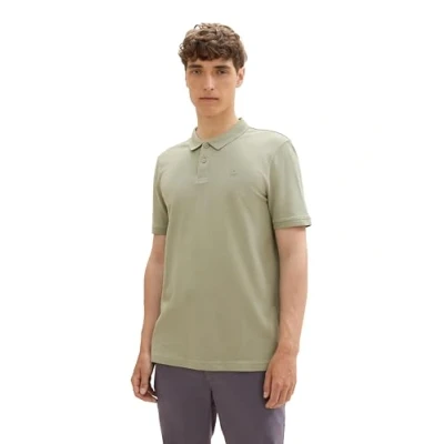 Afbeelding van Tom Tailor Denim Poloshirt met logoprint