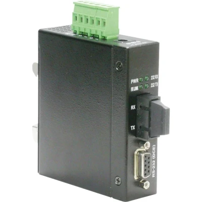 Afbeelding van ROLINE industriële converter RS232 multimode glasvezel, SC