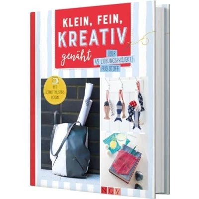 Afbeelding van Klein, fein, kreativ genäht: Über 45 Lieblingsprojekte aus Stoff