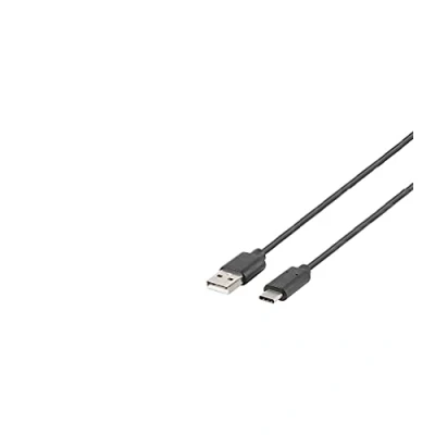 Afbeelding van LANBERG USB 3.1 stekker/USB C stekker, 1 m, zwart