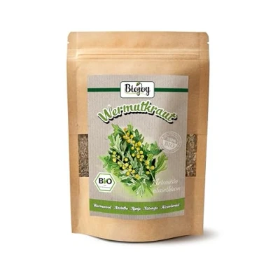 Afbeelding van Biojoy BIO Alsem, gedroogd en gesneden (100 g), Alsem Thee (Artemisia absinthium)