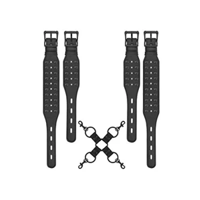 Afbeelding van Ouch! Skulls and Bones Hogtie met Spikes