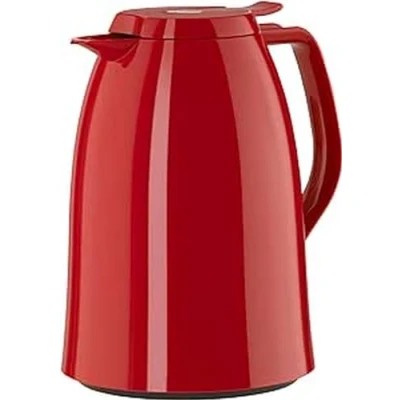 Afbeelding van Emsa Mambo 517007 Thermoskan, 1 liter, Quick Tip sluiting, 100% dicht, houdt 12 uur warm/24 koud, hoogglanzend rood