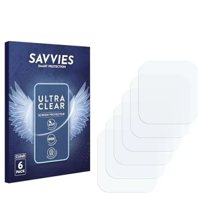 Afbeelding van Savvies (6 Stuks) Schermbeschermer voor ICE Watch smart 2.0 1.70 Screen Protector Ultra Transparant