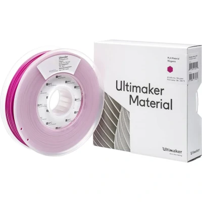 Afbeelding van Ultimaker 1617 Filament PLA kunststof 2.85 mm 750 g Magenta 1 stuk(s)