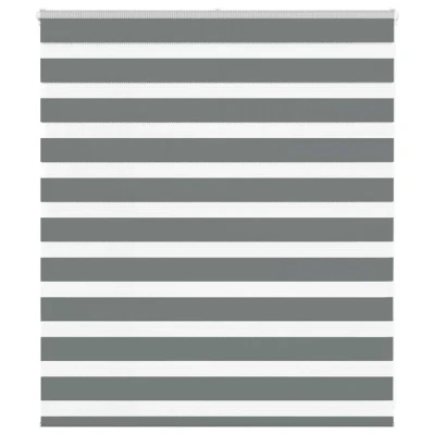 Afbeelding van Zebra rolgordijn 125x100 cm stofbreedte 120,9 donkergrijs