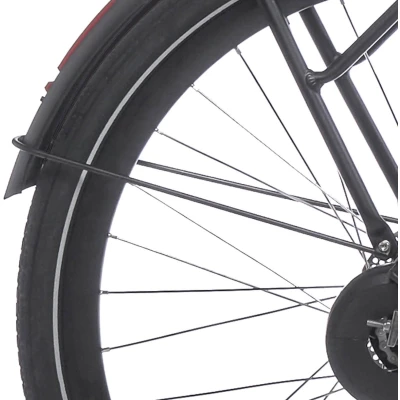 Afbeelding van Cortina Spatbordstang achter 28 E Nite black graphite matt