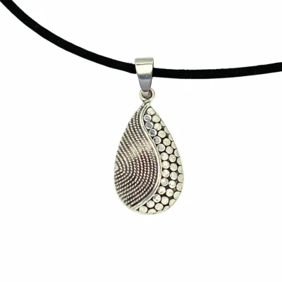 Afbeelding van Ketting zilverkleur hanger Charme Bijoux
