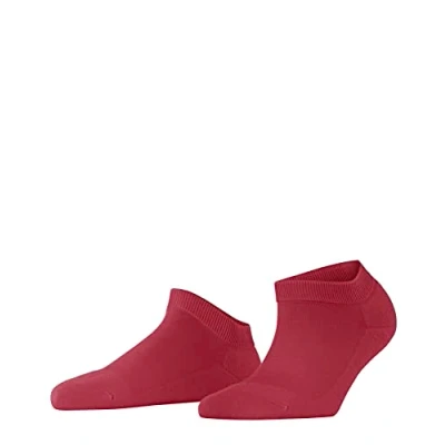 Afbeelding van FALKE Dames Korte sokken ClimaWool W SN Wol Lyocell Kort eenkleurig 1 Paar, Rood (Scarlet 8228), 41 42