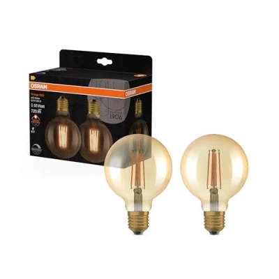 Afbeelding van OSRAM 19 6 Vintage Editie, E27 basis gouden glas ,Warm wit (24 K), 725 Lumen,