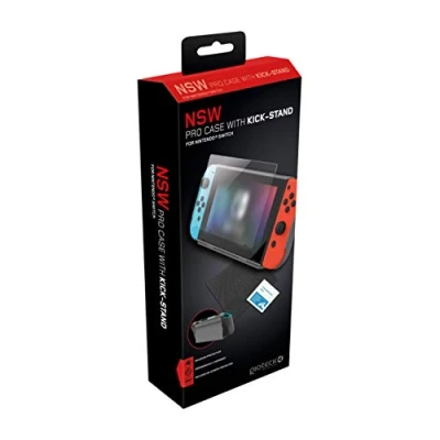 Afbeelding van Gioteck Nintendo Switch Pro Case with Kick Stand