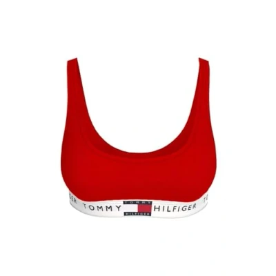 Afbeelding van TOMMY HILFIGER Dames UNLINED BRALETTE (EXT. MAAT) UW0UW05713, Rood, S, Rood (primair rood), S