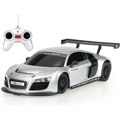 Afbeelding van Rastar Bestuurbare Auto Audi R8 LMS Schaal 1/24 Grijs