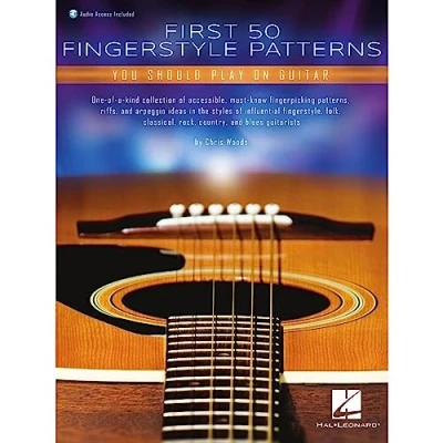 Afbeelding van Hal Leonard First 50 Fingerstyle Patterns You Should Play on Guitar