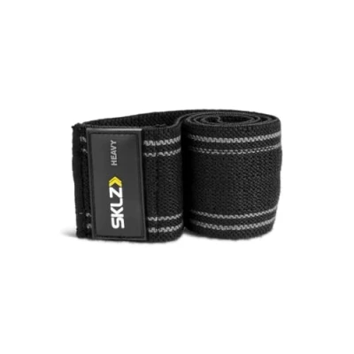 Afbeelding van SKLZ Pro Knit Mini Band Resistance Weerstandsband Voor Been Oefeningen of Schouder Training Sterk Strong Zwart