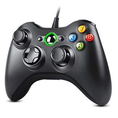 Afbeelding van Zexrow Xbox 360 Bedrade Controller, Game Controller USB Bedraad PC Joystick Gamepad voor 360, Verbeterde Ergonomische Design Slim met Windows Vista/7/8/8.1/10