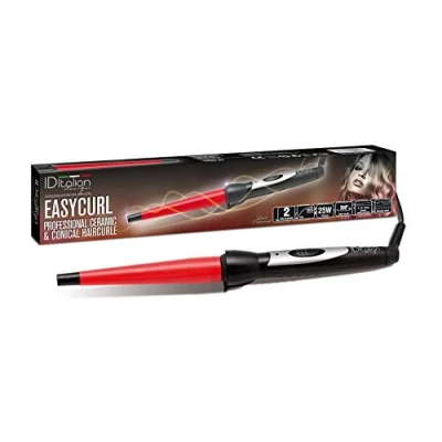 Afbeelding van Italian Design Electrical Items EASY CURL Hair Styling Tool, Dames, Maat: One Size, Black