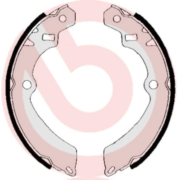 Afbeelding van Brembo Remschoen set S 79 509