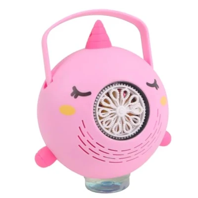 Afbeelding van BLUE SKY Automatische Bellenblaasmachine Zeepbellen Eenhoorn Roze Plastic 049368 Draadloos Speelgoed Kind Buitenspeelgoed Zomerspel Verjaardag 3 jaar