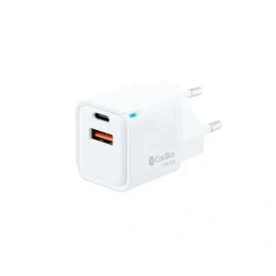 Afbeelding van Oplader CoolBox COO CUP 20CA Wit 20 W (1 Stuks)