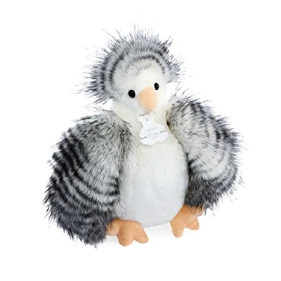 Afbeelding van Histoire d&#039;Ours Les Champêtres Chic Poulettes pluche dier kip wit 20 cm geboortecadeau HO3217