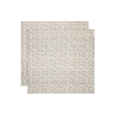 Afbeelding van Jollein Retro Flowers 70 x cm Hydrofiel Multidoek 3 stuks 535 851 67045