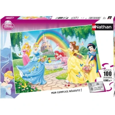 Afbeelding van Nathan 86708 Disney Princess puzzel, 100 stukjes, kleurrijk