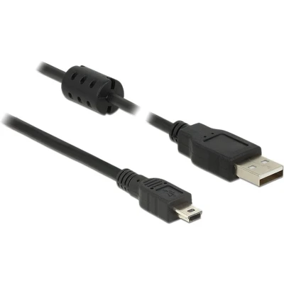 Afbeelding van Delock Kabel USB 2.0 Type A Man &gt; Mini B m zwart Del